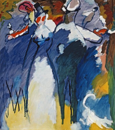 Benyomás VI, vasárnap, 1911. alkotó: Wassily Kandinsky