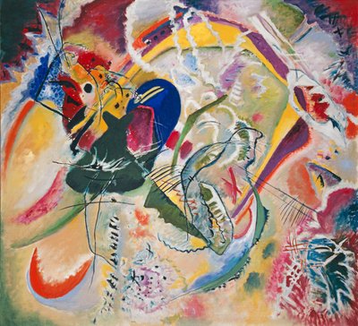 Improvizáció 35, 1914. alkotó: Wassily Kandinsky