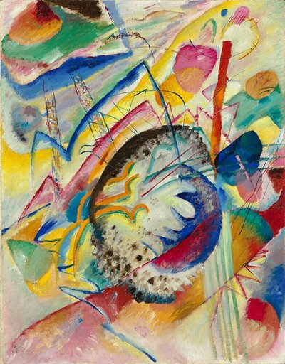 Kandinszkij - Nagy tanulmány, 1914 alkotó: Wassily Kandinsky