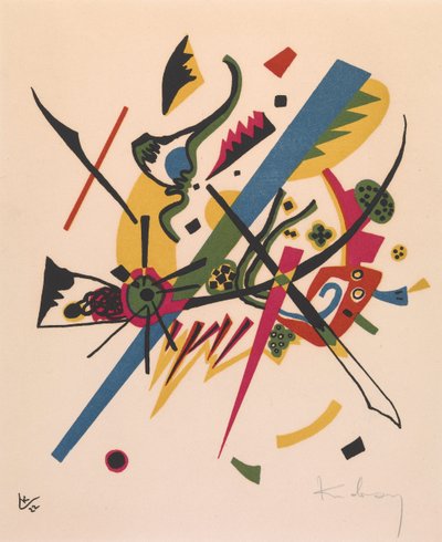 Kleine Welten I alkotó: Wassily Kandinsky