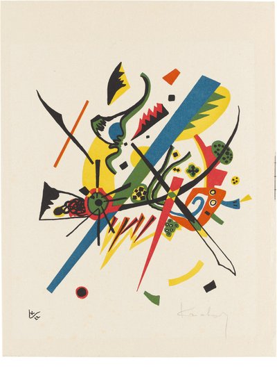 Kleine Welten I alkotó: Wassily Kandinsky