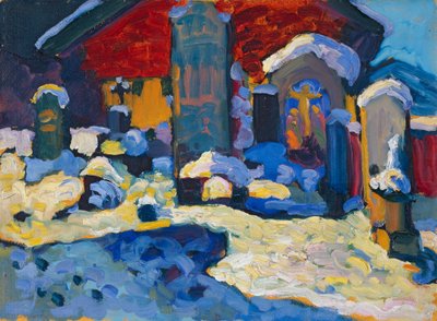 Kochel - Temető alkotó: Wassily Kandinsky