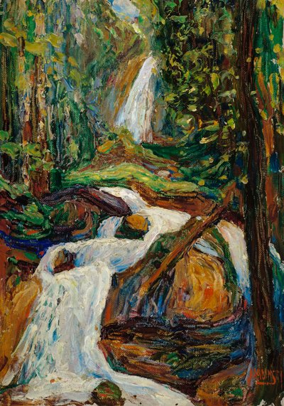 Kochel - Vízesés I alkotó: Wassily Kandinsky