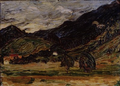 Táj, 1918 alkotó: Wassily Kandinsky