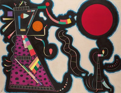 A Vörös Kör, 1939. alkotó: Wassily Kandinsky