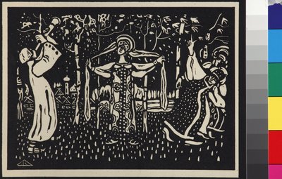 Les bouleaux – A nyírfák alkotó: Wassily Kandinsky