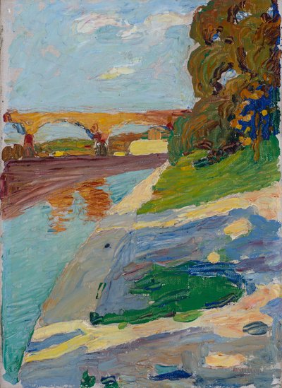 München - az Isar alkotó: Wassily Kandinsky