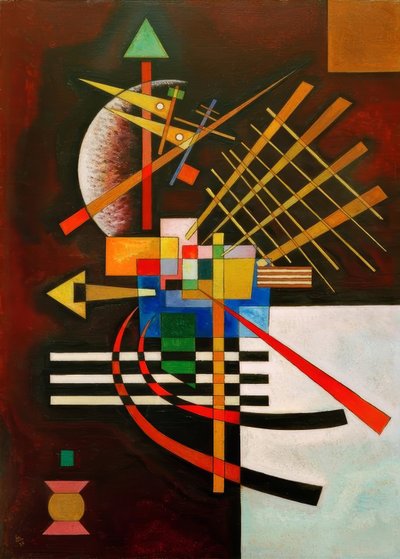 Felül és balra alkotó: Wassily Kandinsky