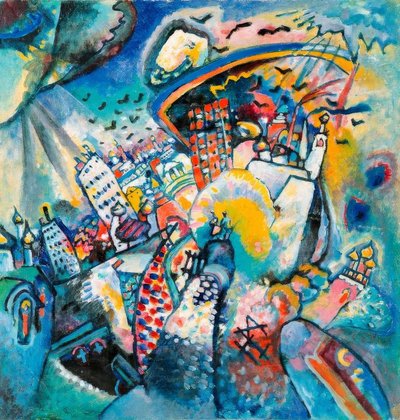 vörös tér alkotó: Wassily Kandinsky