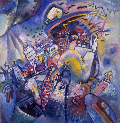 Vörös tér, 1916 alkotó: Wassily Kandinsky