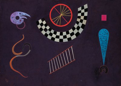 Szalag négyzetekkel, Wassily Kandinsky (1866-1944) alkotó: Wassily Kandinsky