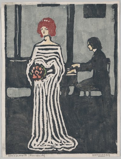 Énekesnő alkotó: Wassily Kandinsky