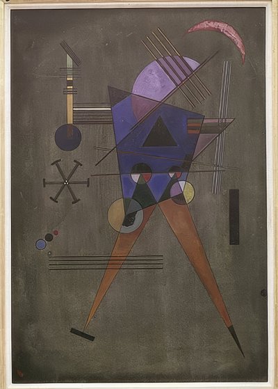 Fekete háromszög. 1925 alkotó: Wassily Kandinsky