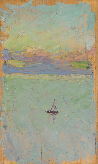 Vitorlás a tengeren alkotó: Wassily Kandinsky
