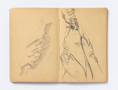 Skizzenbuch: Kochel am See, Deutschland alkotó: Wassily Kandinsky