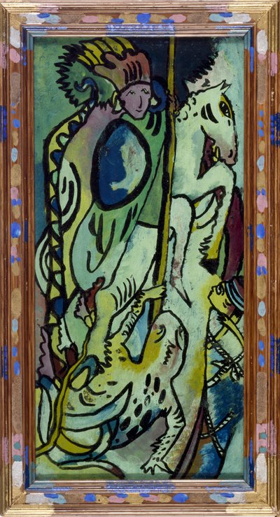 Szent György II alkotó: Wassily Kandinsky