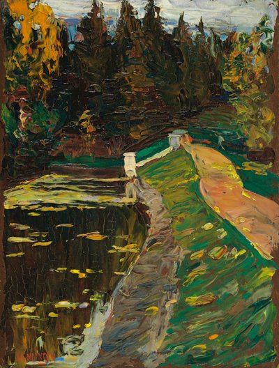 Tanulmány a „Zsiliphez” alkotó: Wassily Kandinsky