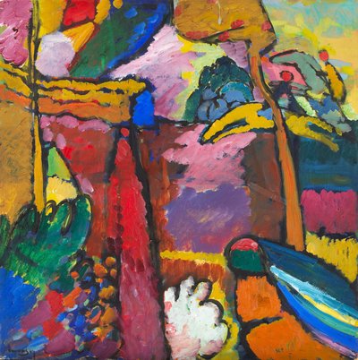 Improvizációs tanulmány V alkotó: Wassily Kandinsky