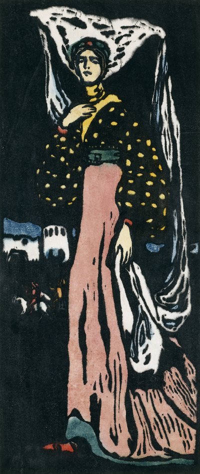 Az éjszaka – nagy változat; Az éjszaka - nagy változat alkotó: Wassily Kandinsky