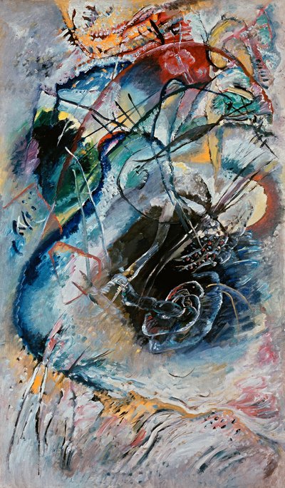 Cím nélküli improvizáció alkotó: Wassily Kandinsky