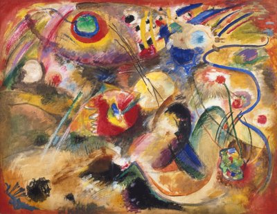 Névtelen kép (Összeomlás) alkotó: Wassily Kandinsky