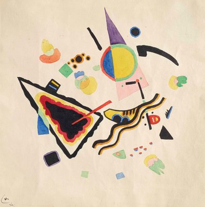 Név nélkül, 1921. alkotó: Wassily Kandinsky