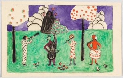 Négy muzsikus tájban alkotó: Wassily Kandinsky