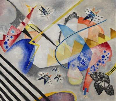 Fehér középpont. 1921 alkotó: Wassily Kandinsky