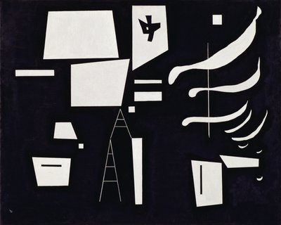 Fehér - Puha és kemény március alkotó: Wassily Kandinsky