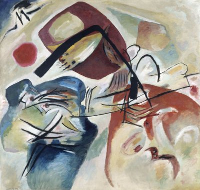 Fekete ívvel alkotó: Wassily Kandinsky