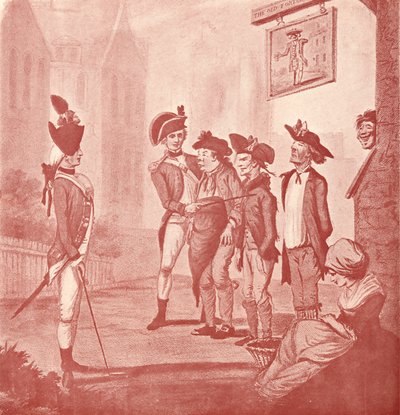 Újoncok, 18. század 1909 alkotó: Watson and Dixon