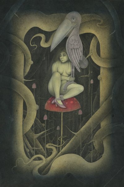 A BIRD IN THE HAND, 2007 (vegyes technika) alkotó: Wayne Anderson