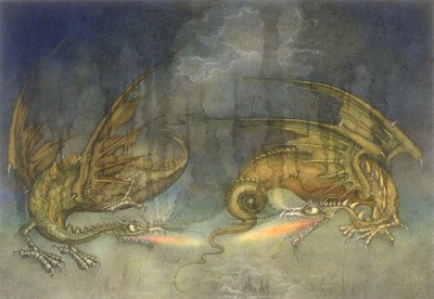 Harcoló sárkányok alkotó: Wayne Anderson
