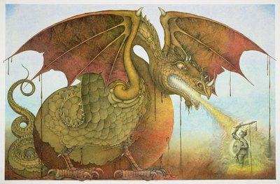 Szent György és a sárkány alkotó: Wayne Anderson