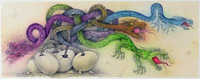 Within Moments of Hatching, 2000 (vegyes technika) alkotó: Wayne Anderson