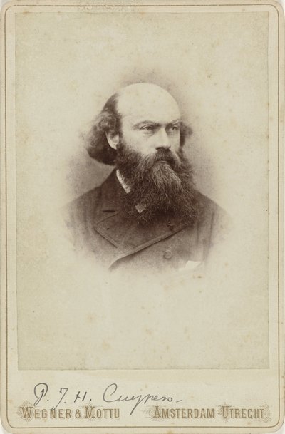 Portré P.J.H. Cuypers alkotó: Wegner and Mottu