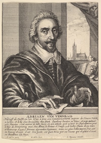 Adrian van de Venne, 1649. alkotó: Wenceslaus Hollar