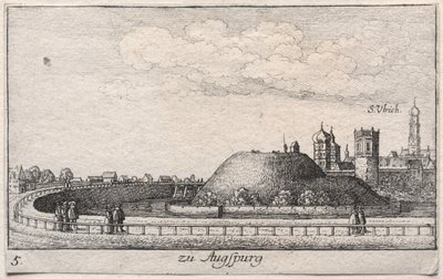 Néhány érdekes hely...: 5. tábla, Augsburg alkotó: Wenceslaus Hollar