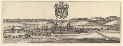 Ansbach and Coburg, View a of two view a&b., 1625-77. alkotó: Wenceslaus Hollar