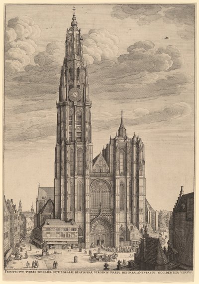 Antwerpeni katedrális alkotó: Wenceslaus Hollar