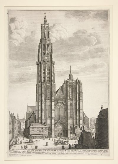 Antwerpeni székesegyház alkotó: Wenceslaus Hollar