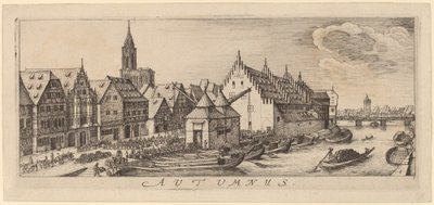 Ősz: A borpiac alkotó: Wenceslaus Hollar