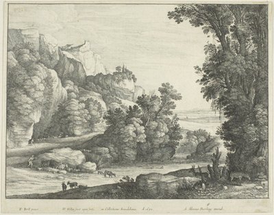 Szarvasmarha ivás alkotó: Wenceslaus Hollar