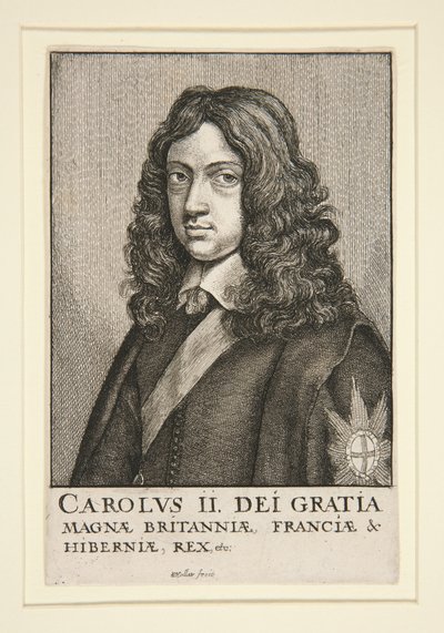 II. Károly alkotó: Wenceslaus Hollar