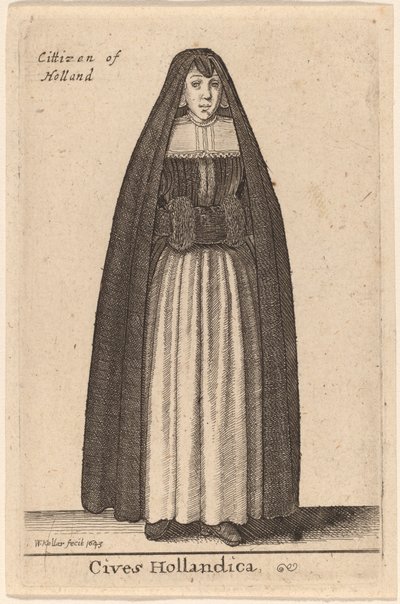 holland állampolgárok alkotó: Wenceslaus Hollar