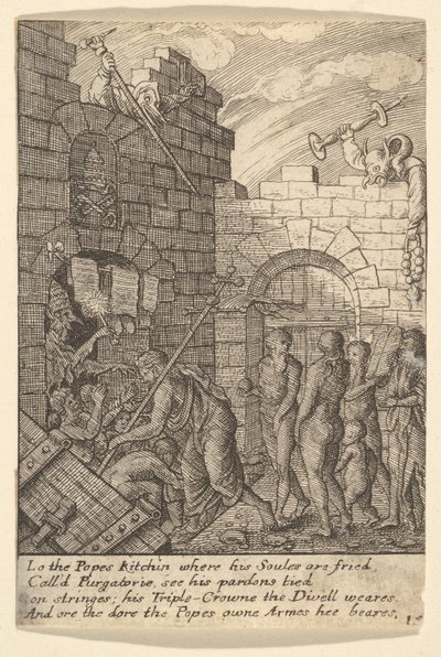 Leszállás a pokolba, 1625-77. alkotó: Wenceslaus Hollar