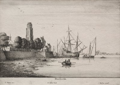 Dordrecht. alkotó: Wenceslaus Hollar