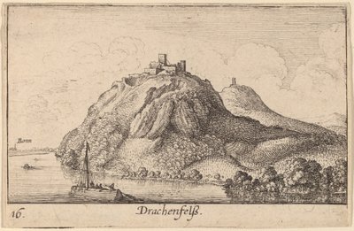 Drachenfels alkotó: Wenceslaus Hollar
