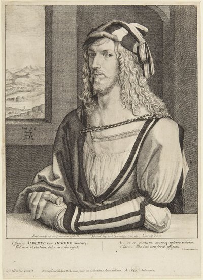 Dürer fiatalemberként alkotó: Wenceslaus Hollar