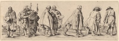 Nyolc koldus. alkotó: Wenceslaus Hollar